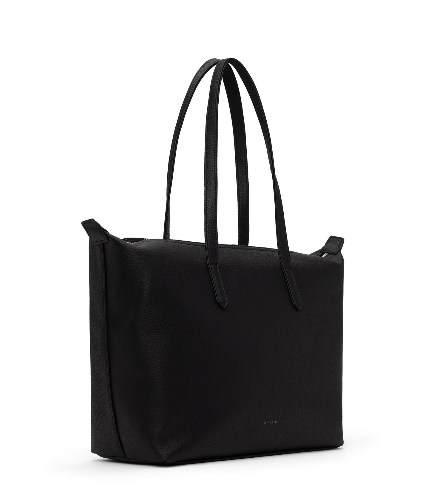 ABBI Vegan Tote Bag - Purity | Color: Black - variant::black