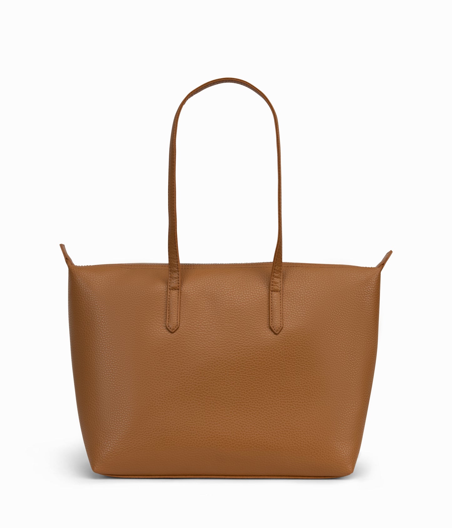 ABBI Vegan Tote Bag - Purity | Color: Tan, Brown - variant::amber