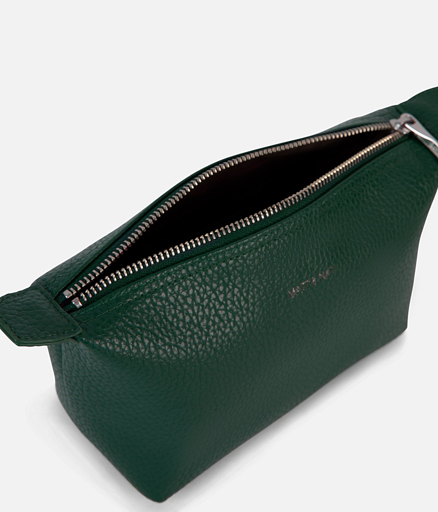 ABBI MINI Vegan Cosmetic Bag - Purity | Color: Green - variant::empress