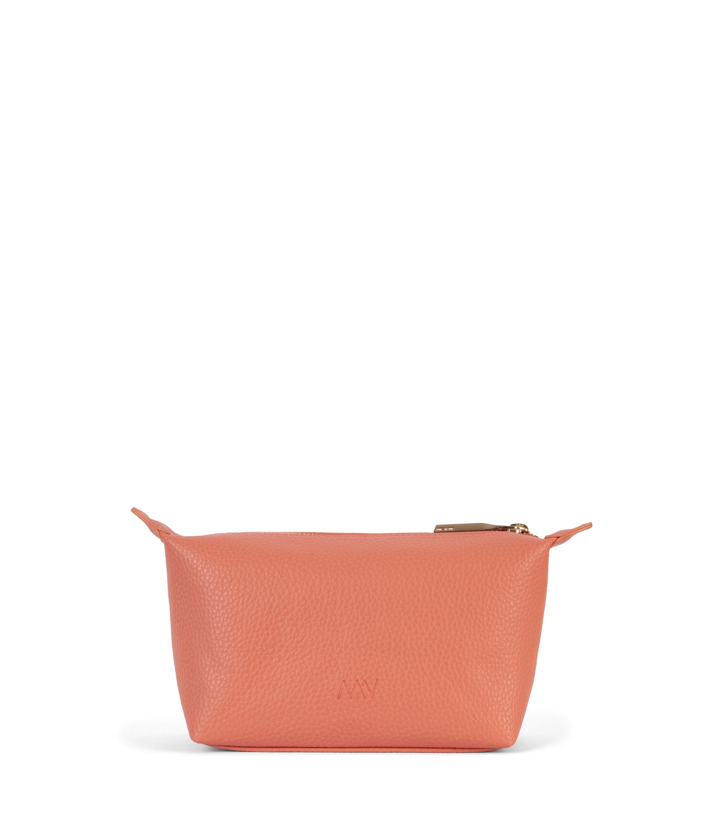 ABBI MINI Vegan Cosmetic Bag - Purity | Color: Orange, Pink - variant::plush