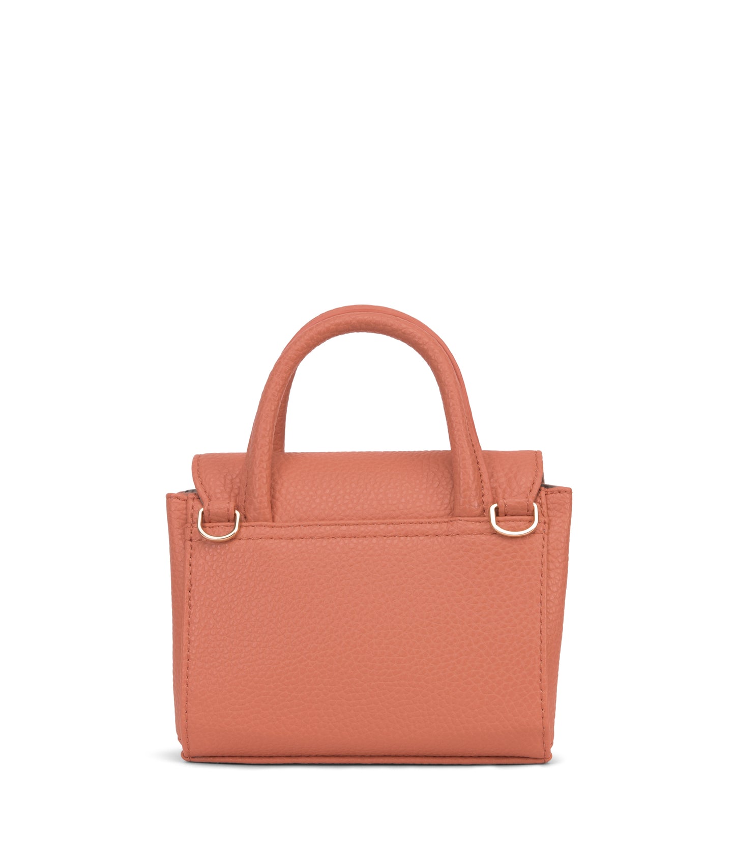 ADEL MICRO Vegan Satchel - Purity | Color: Orange, Pink - variant::plush