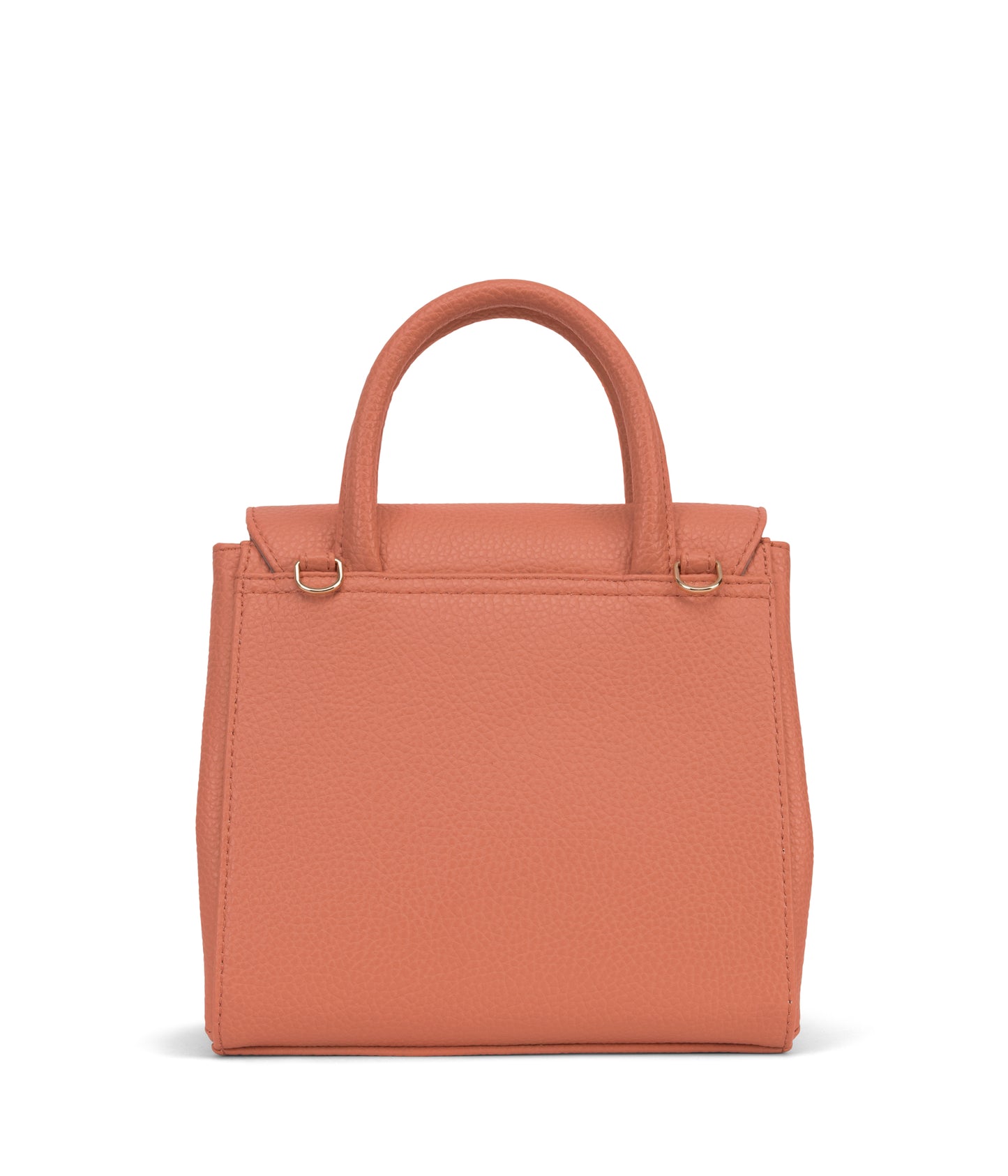 ADELSM Small Vegan Satchel - Purity | Color: Orange, Pink - variant::plush