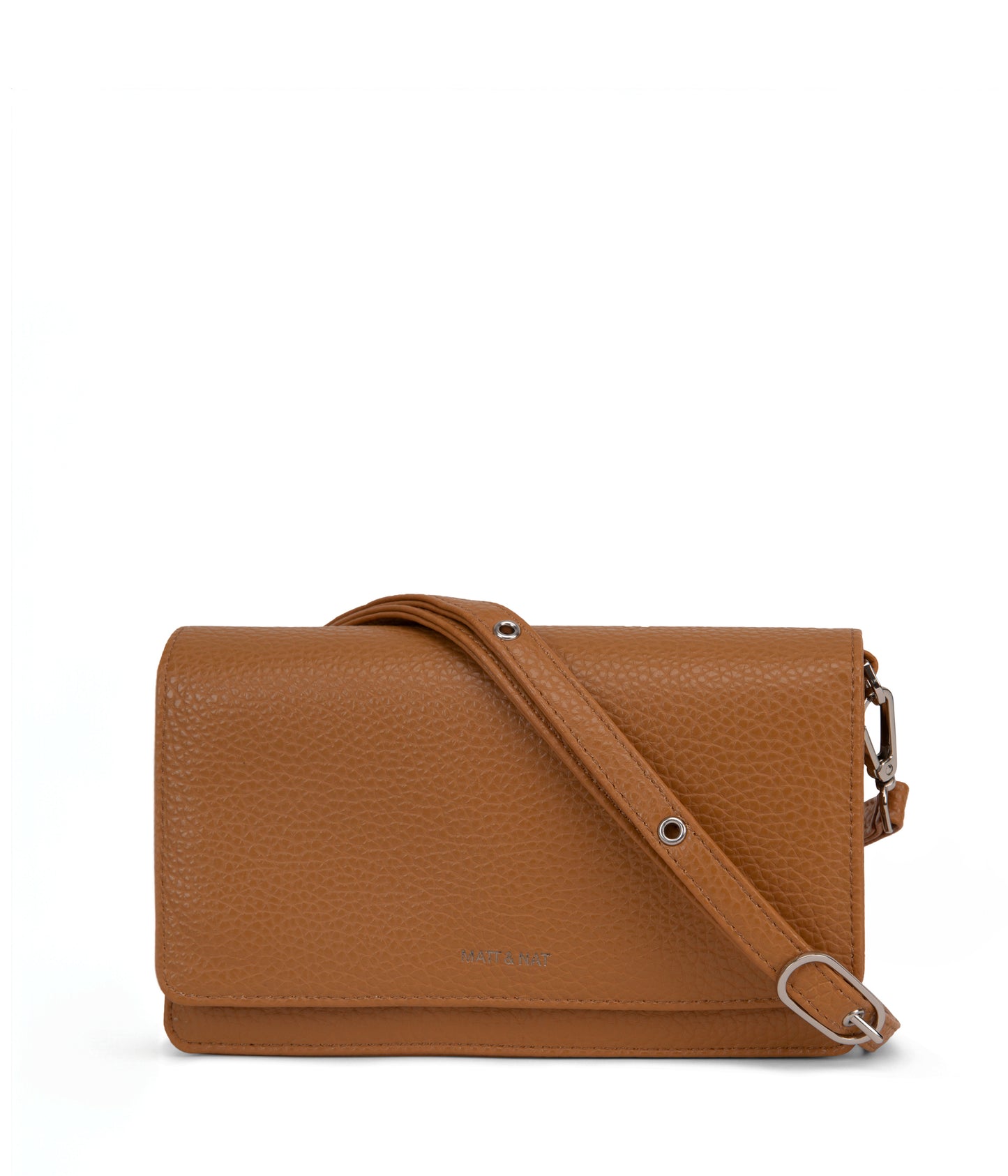 BEE Vegan Crossbody Bag - Purity | Color: Tan, Brown - variant::amber