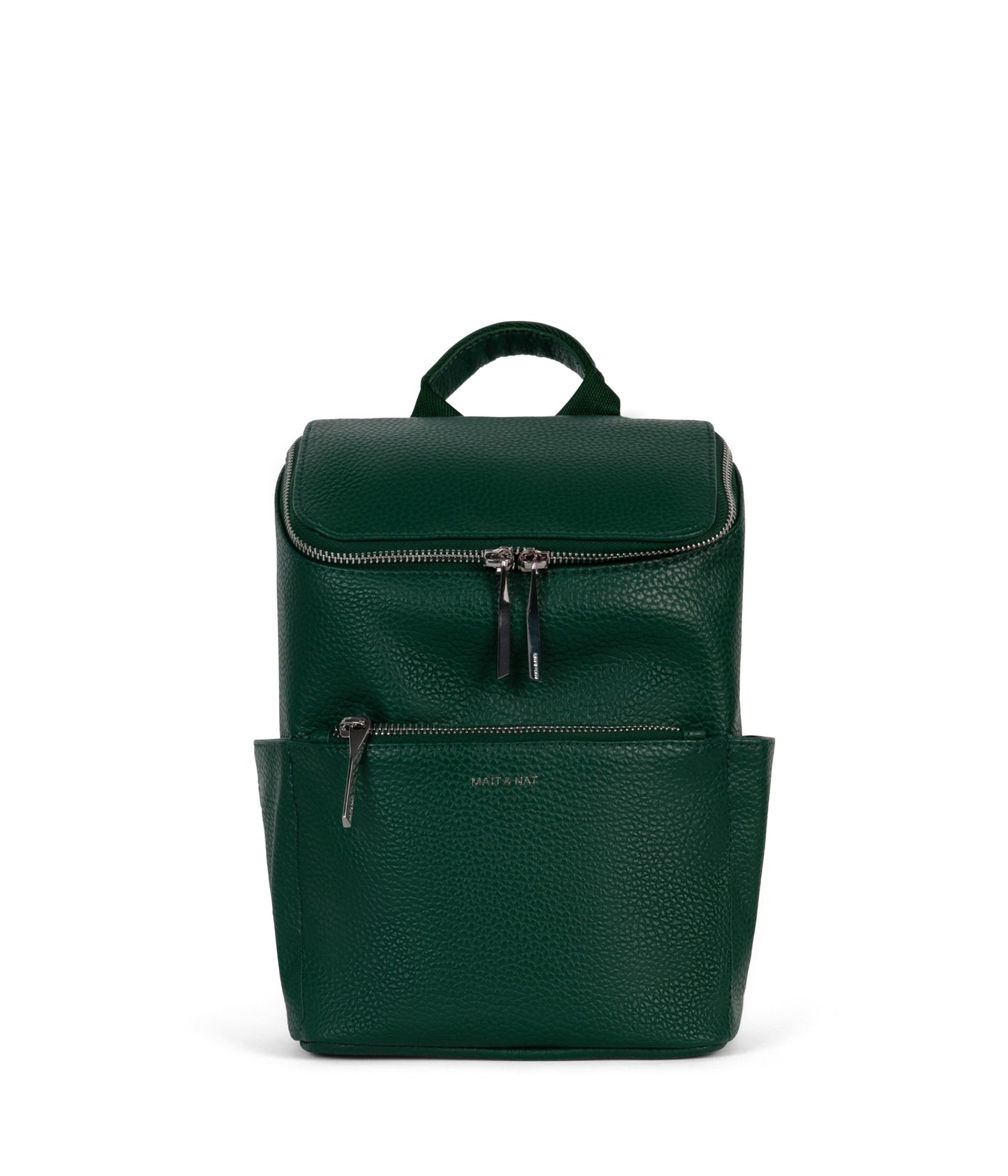 BRAVESM Small Vegan Backpack - Purity | Color: Green - variant::empress