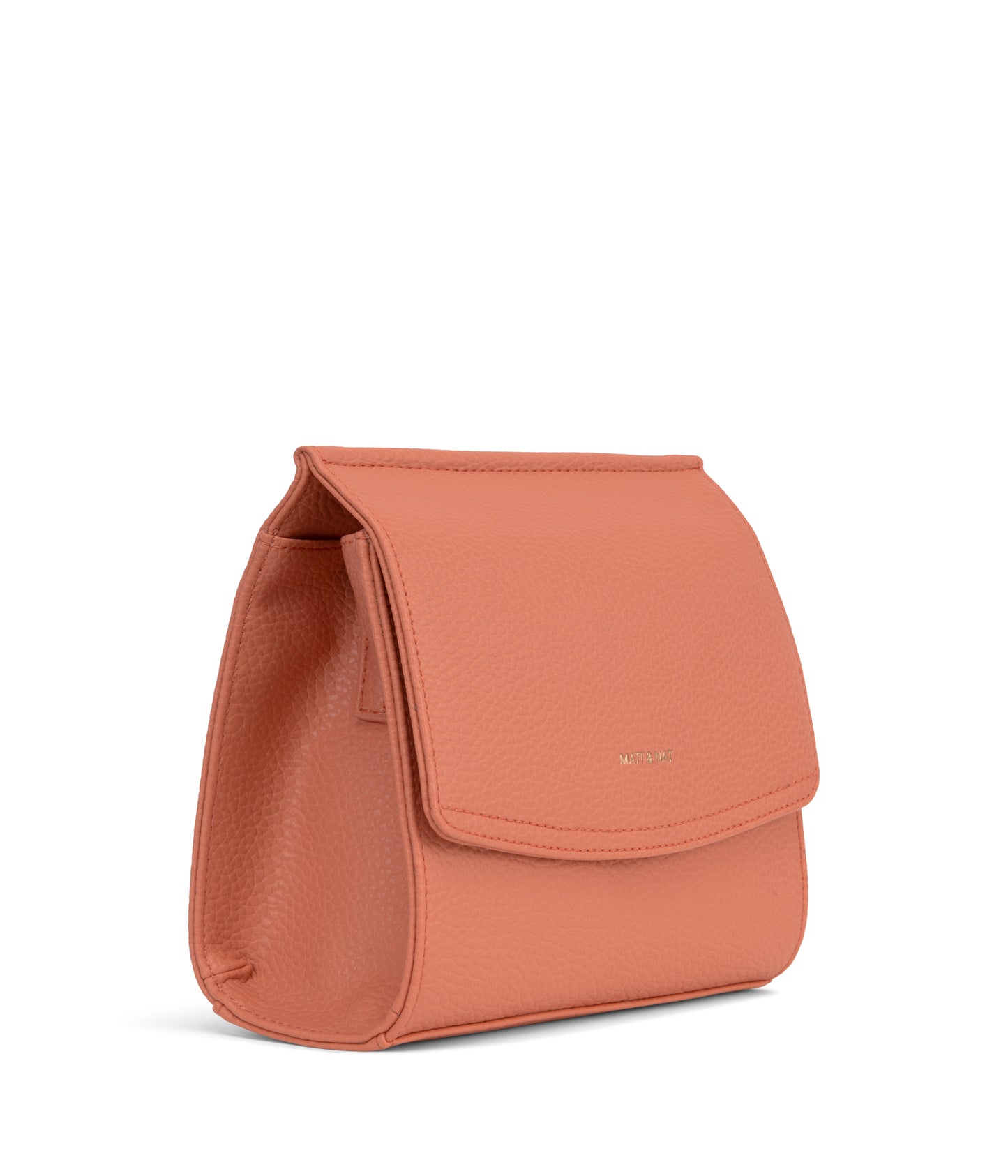 ERIKA Vegan Crossbody Bag - Purity | Color: Orange, Pink - variant::plush