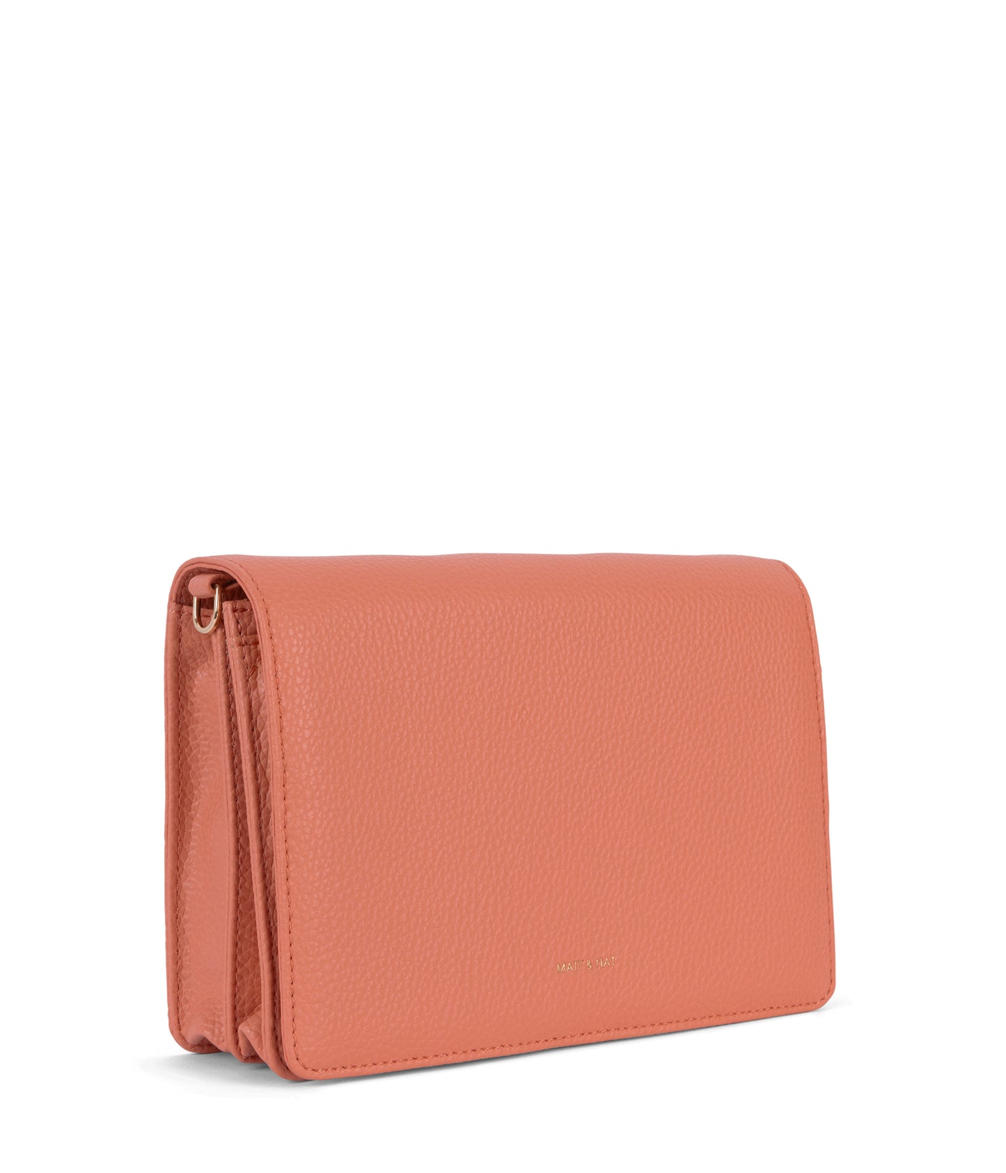 FRANCA Vegan Crossbody Bag - Purity | Color: Orange, Pink - variant::plush