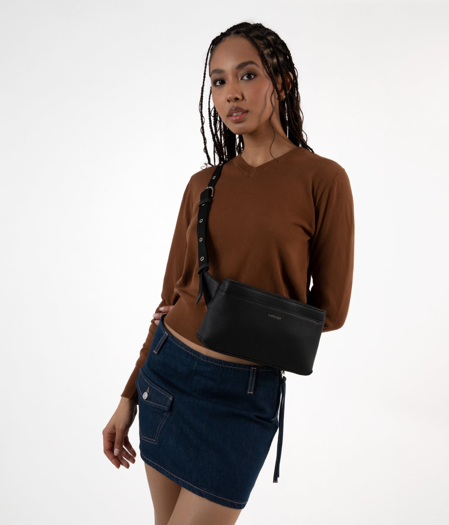 GOR Vegan Belt Bag - Purity | Color: Tan, Brown - variant::amber