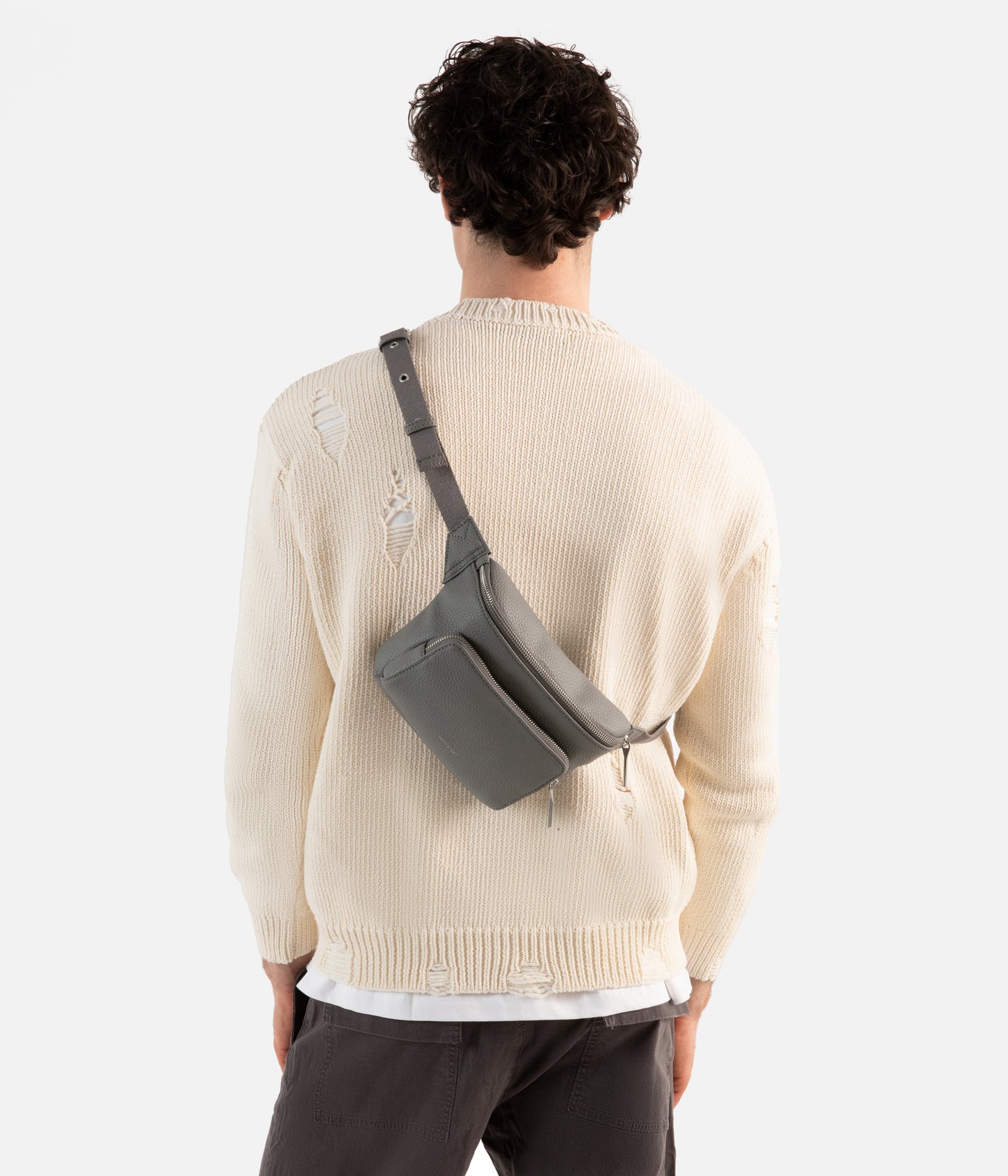 KORA Vegan Belt Bag - Purity | Color: Grey - variant::shade