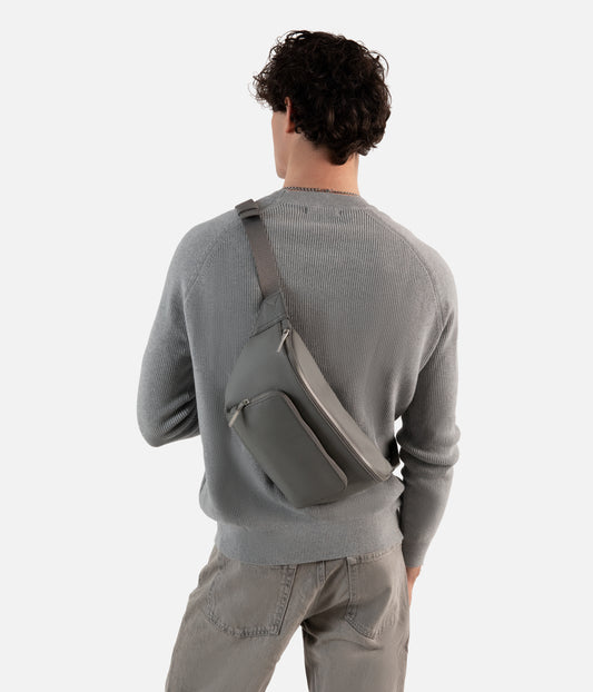 OLEK Vegan Belt Bag - Purity | Color: Grey - variant::shade