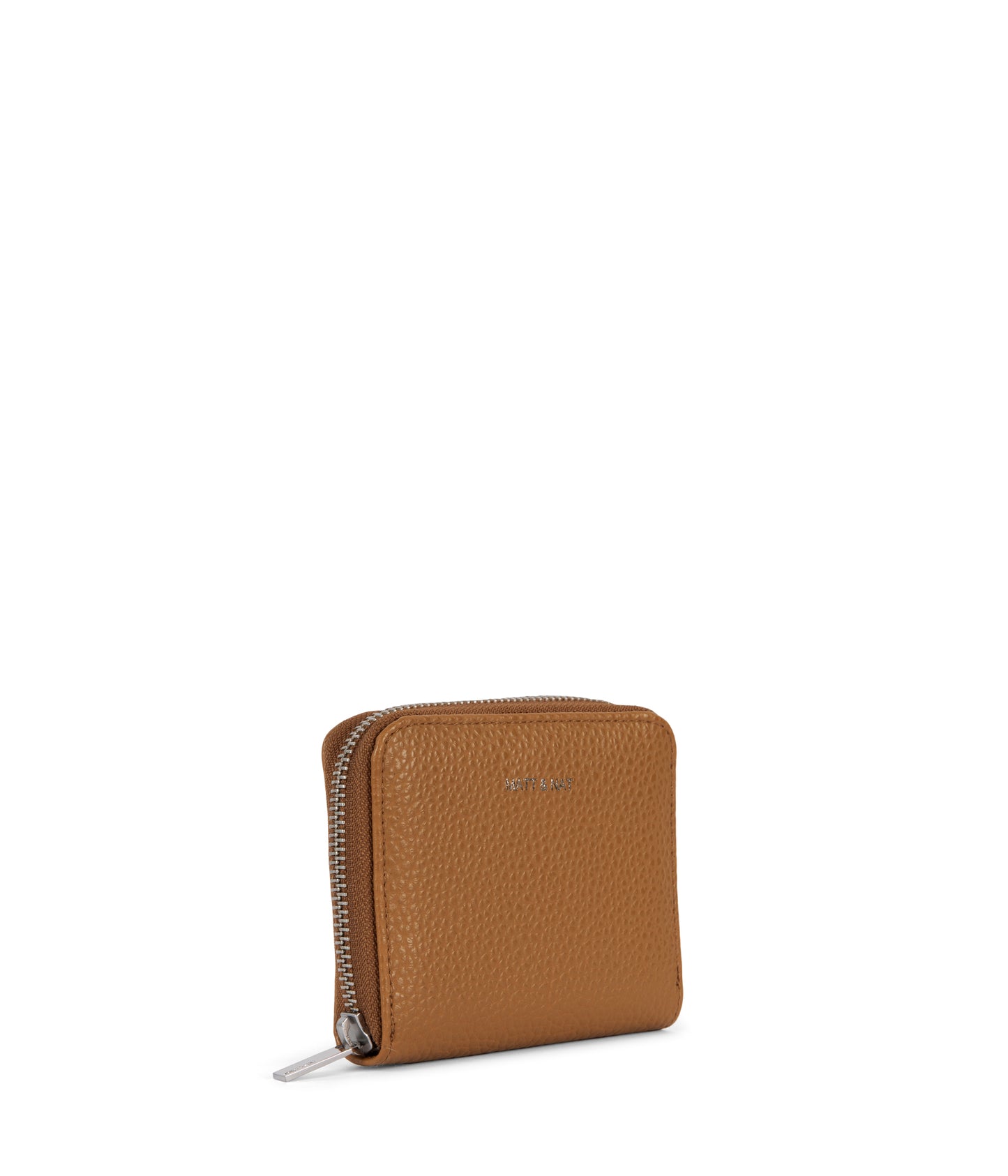 RUE Small Vegan Zip Wallet - Purity | Color: Tan, Brown - variant::amber