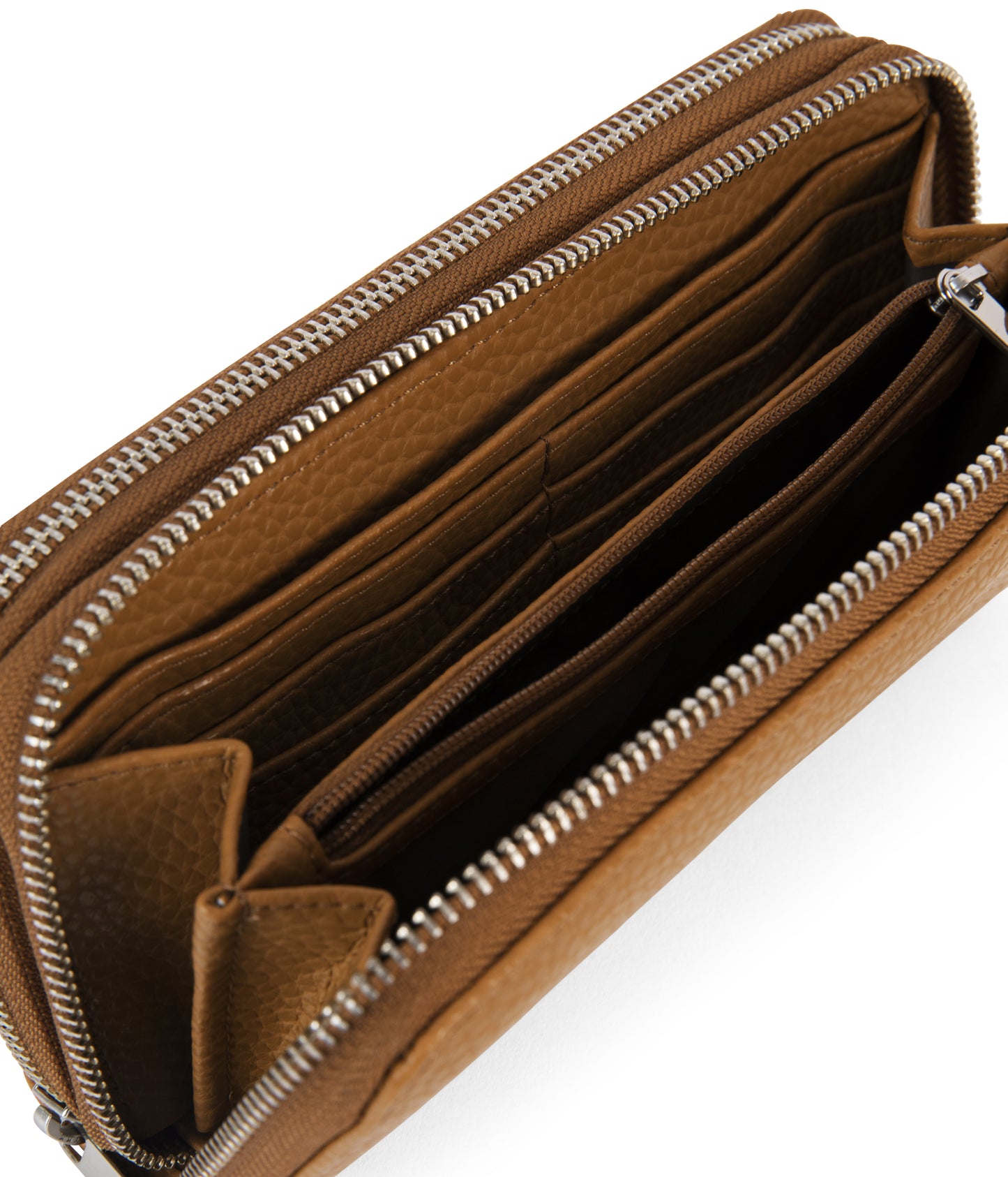 SUBLIME Vegan Wallet - Purity | Color: Tan, Brown - variant::amber