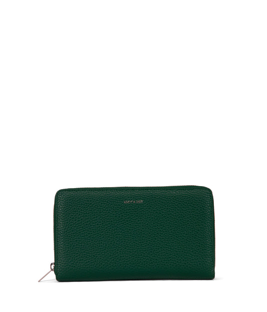 TRIP Vegan Travel Wallet - Purity | Color: Green - variant::empress