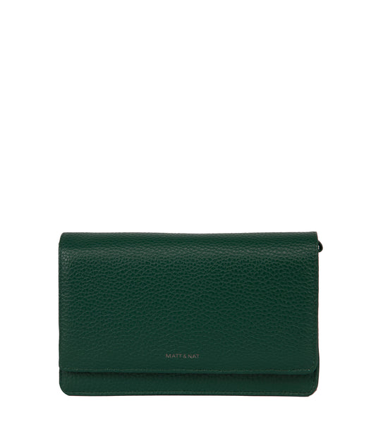 BEE Vegan Crossbody Bag - Purity | Color: Green - variant::empress