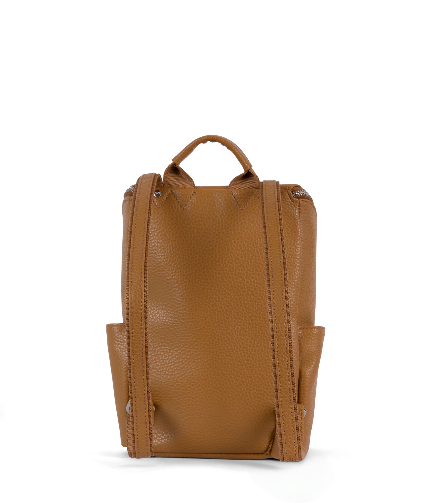 BRAVESM Small Vegan Backpack - Purity | Color: Tan, Brown - variant::amber