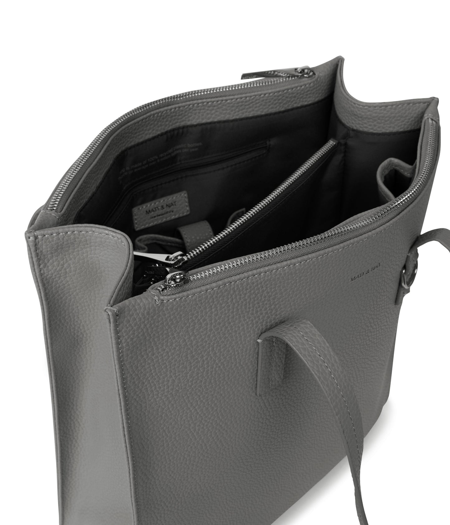 CANCI Vegan Tote Bag - Purity | Color: Grey - variant::shade