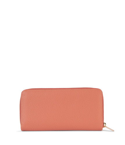 CENTRAL Vegan Wallet - Purity | Color: Orange, Pink - variant::plush