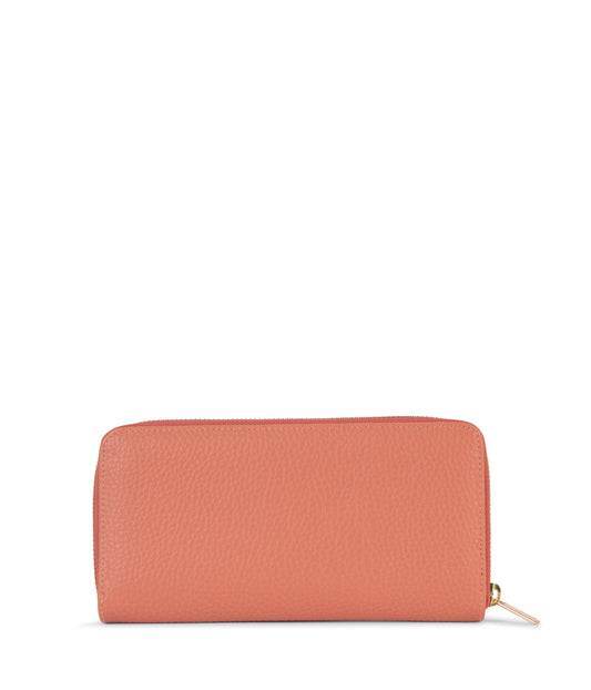 CENTRAL Vegan Wallet - Purity | Color: Orange, Pink - variant::plush