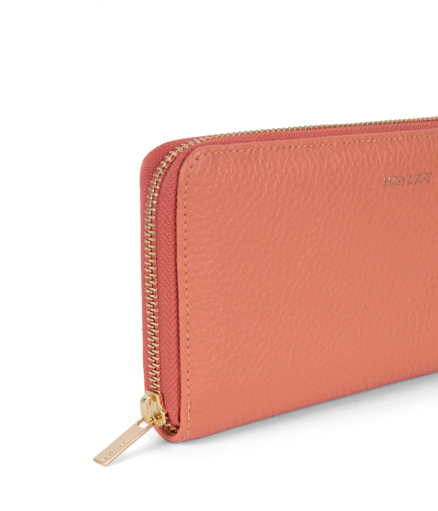 CENTRAL Vegan Wallet - Purity | Color: Orange, Pink - variant::plush