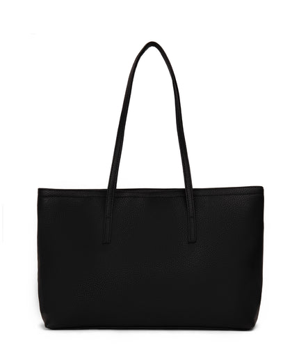 JOS Vegan Tote Bag - Purity | Color: Black - variant::black
