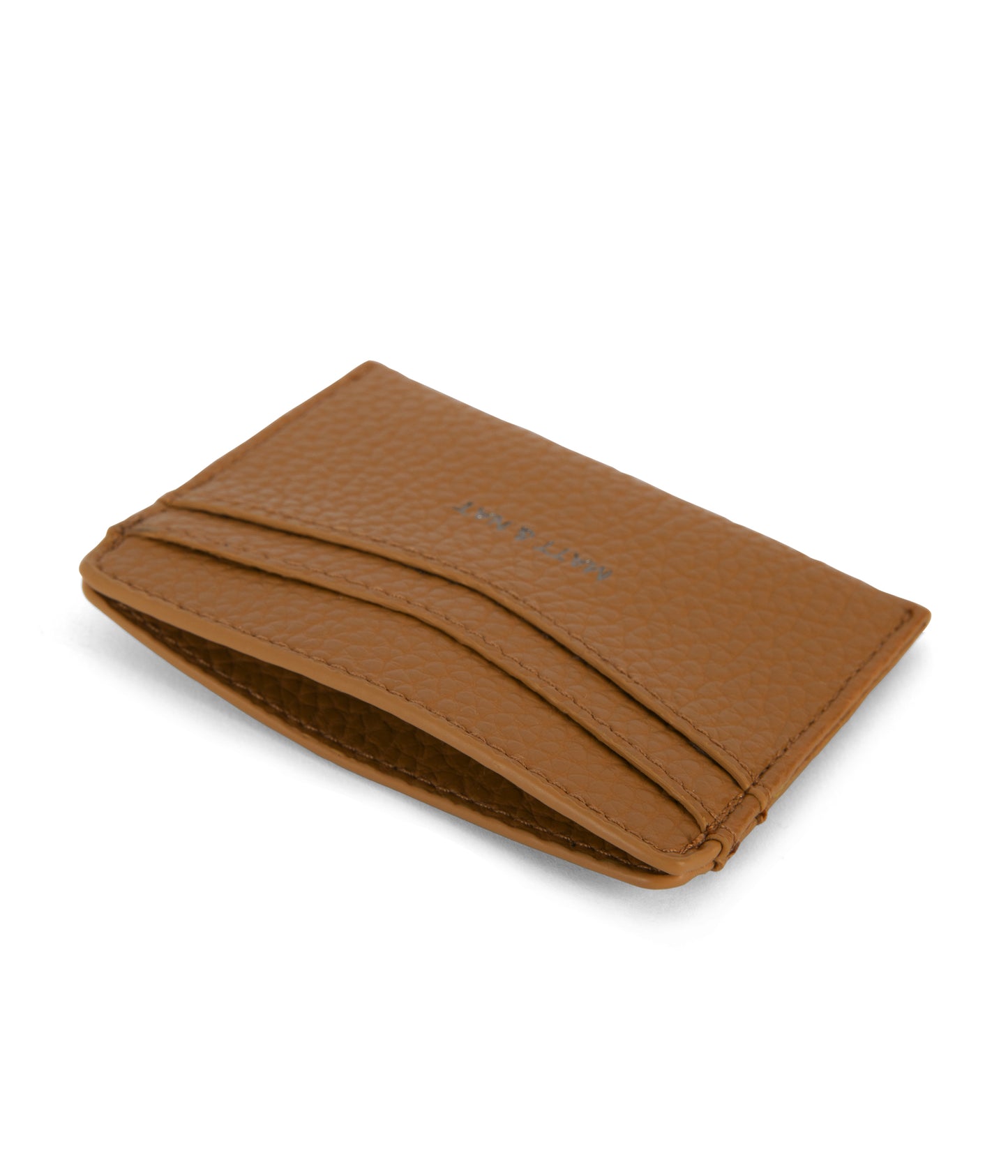 JUNYA Vegan Card Holder - Purity | Color: Tan, Brown - variant::amber