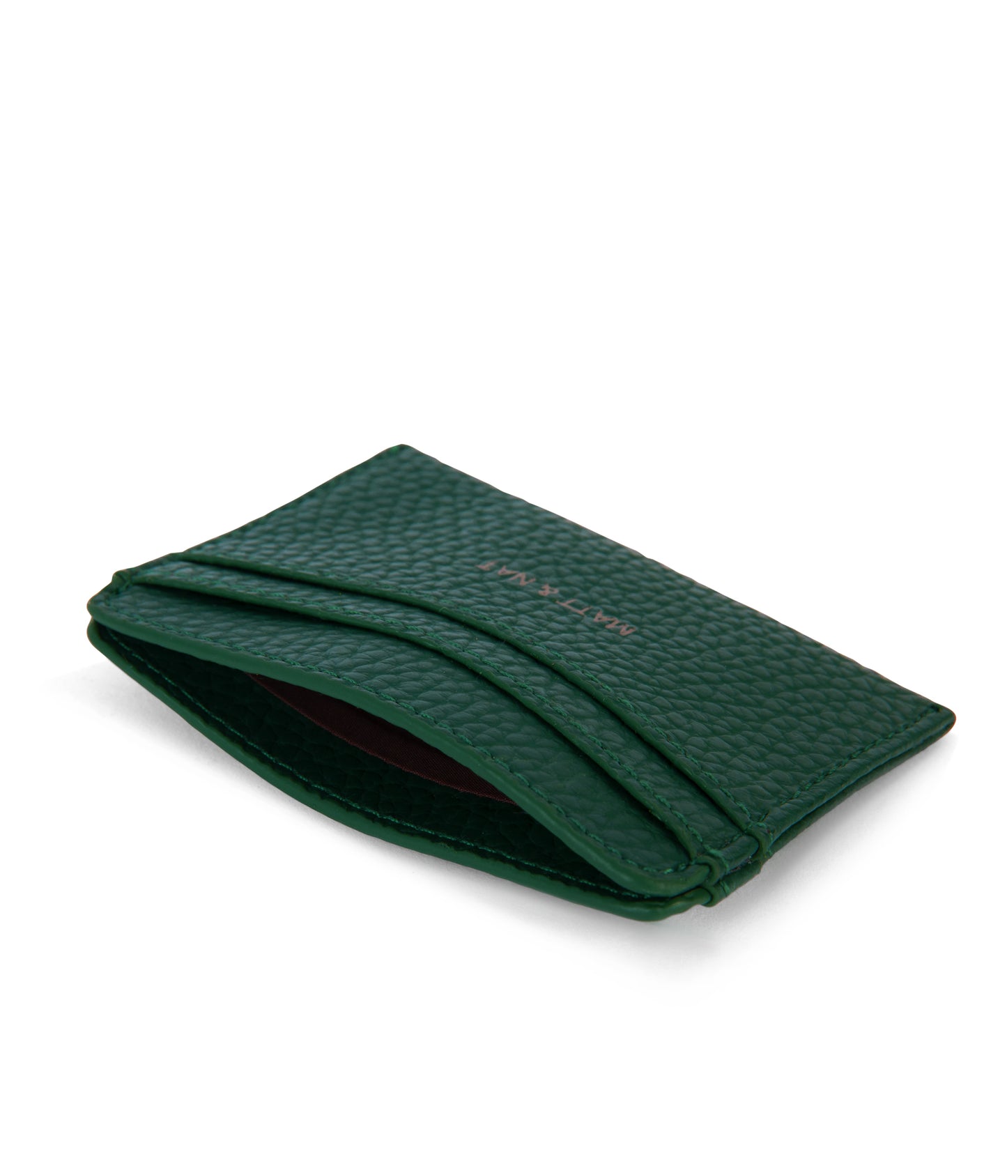 JUNYA Vegan Card Holder - Purity | Color: Green - variant::empress