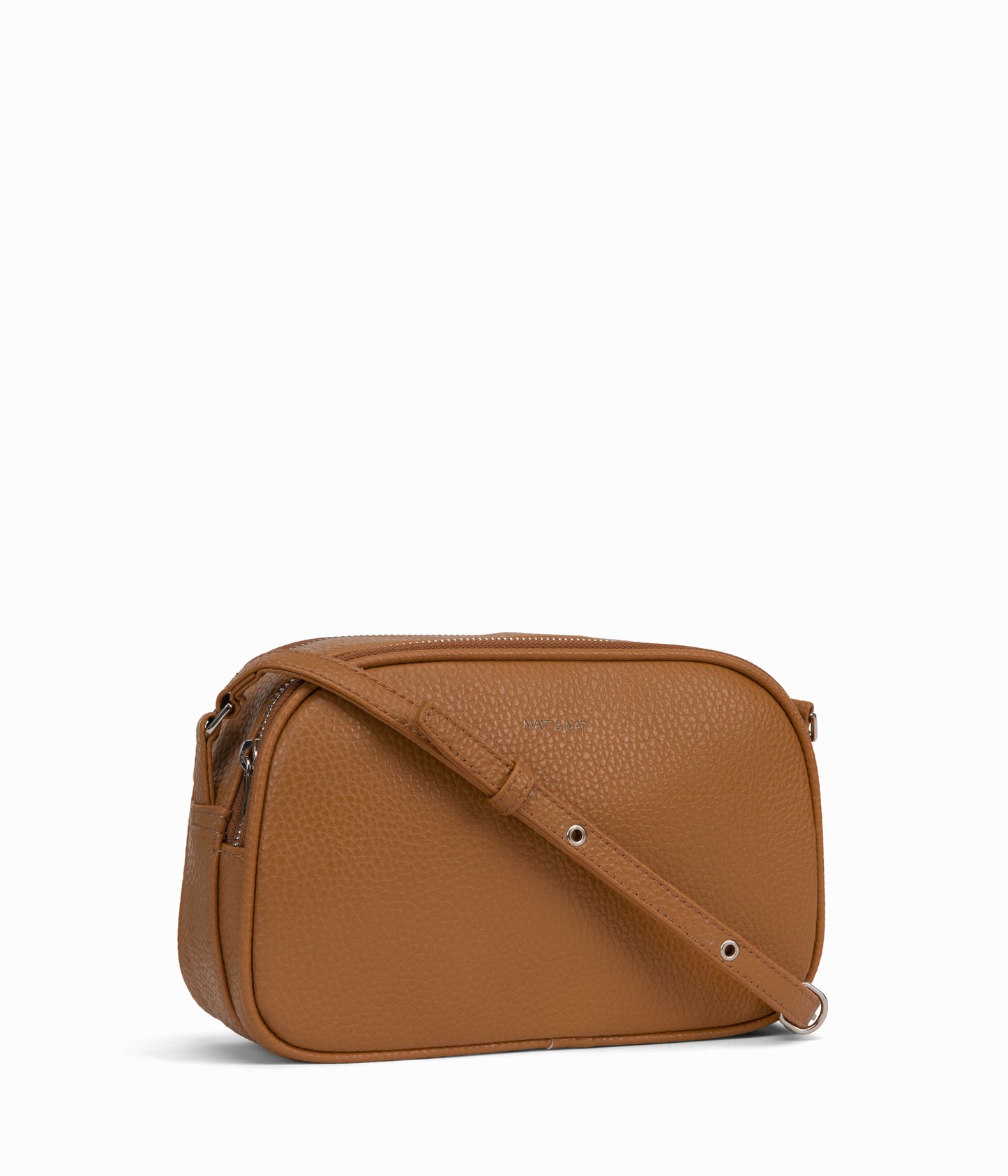 PAIR Vegan Crossbody Bag - Purity | Color: Tan, Brown - variant::amber