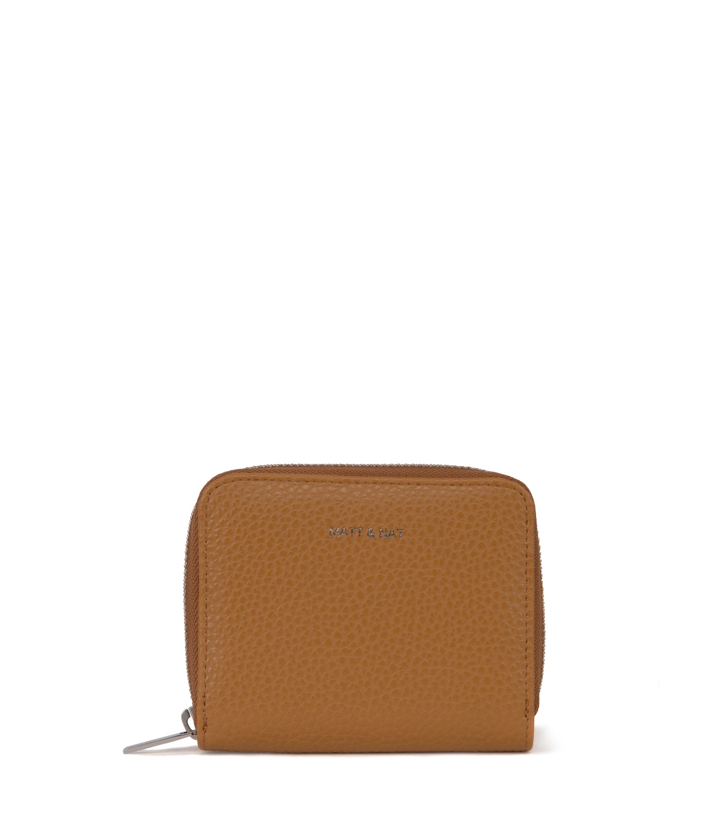 RUE Small Vegan Zip Wallet - Purity | Color: Tan, Brown - variant::amber