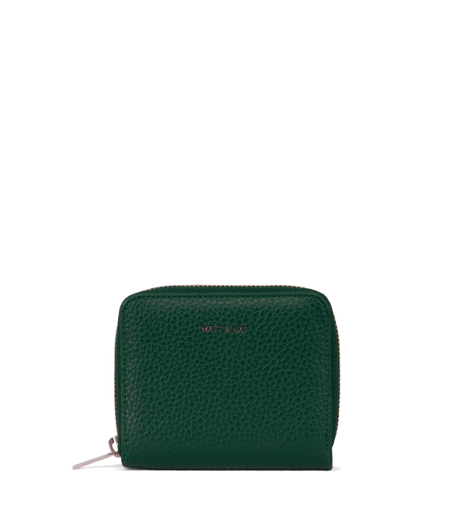 RUE Small Vegan Zip Wallet - Purity | Color: Green - variant::empress