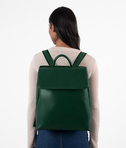 SEVAN Vegan Backpack - Purity | Color: Green - variant::empress