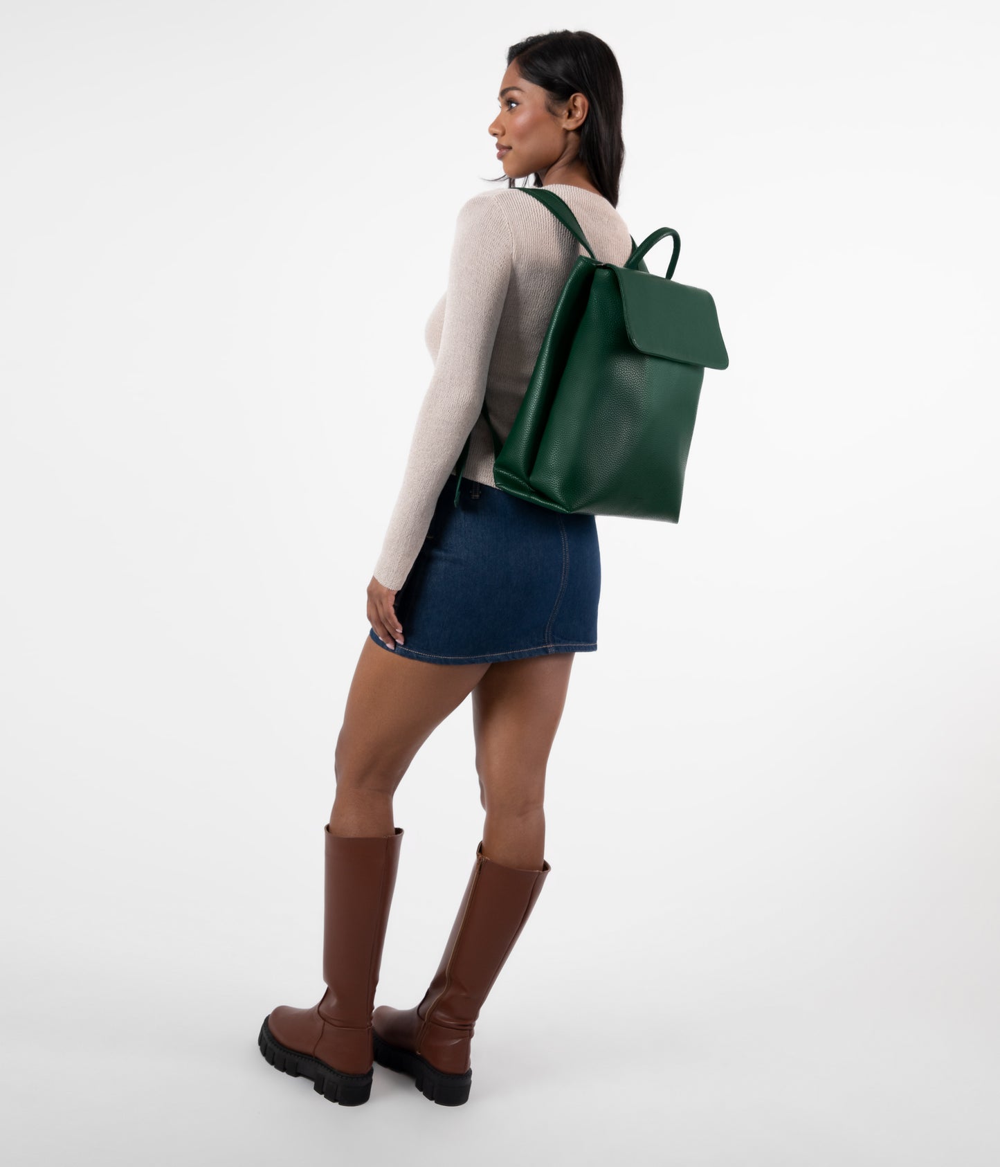 SEVAN Vegan Backpack - Purity | Color: Green - variant::empress