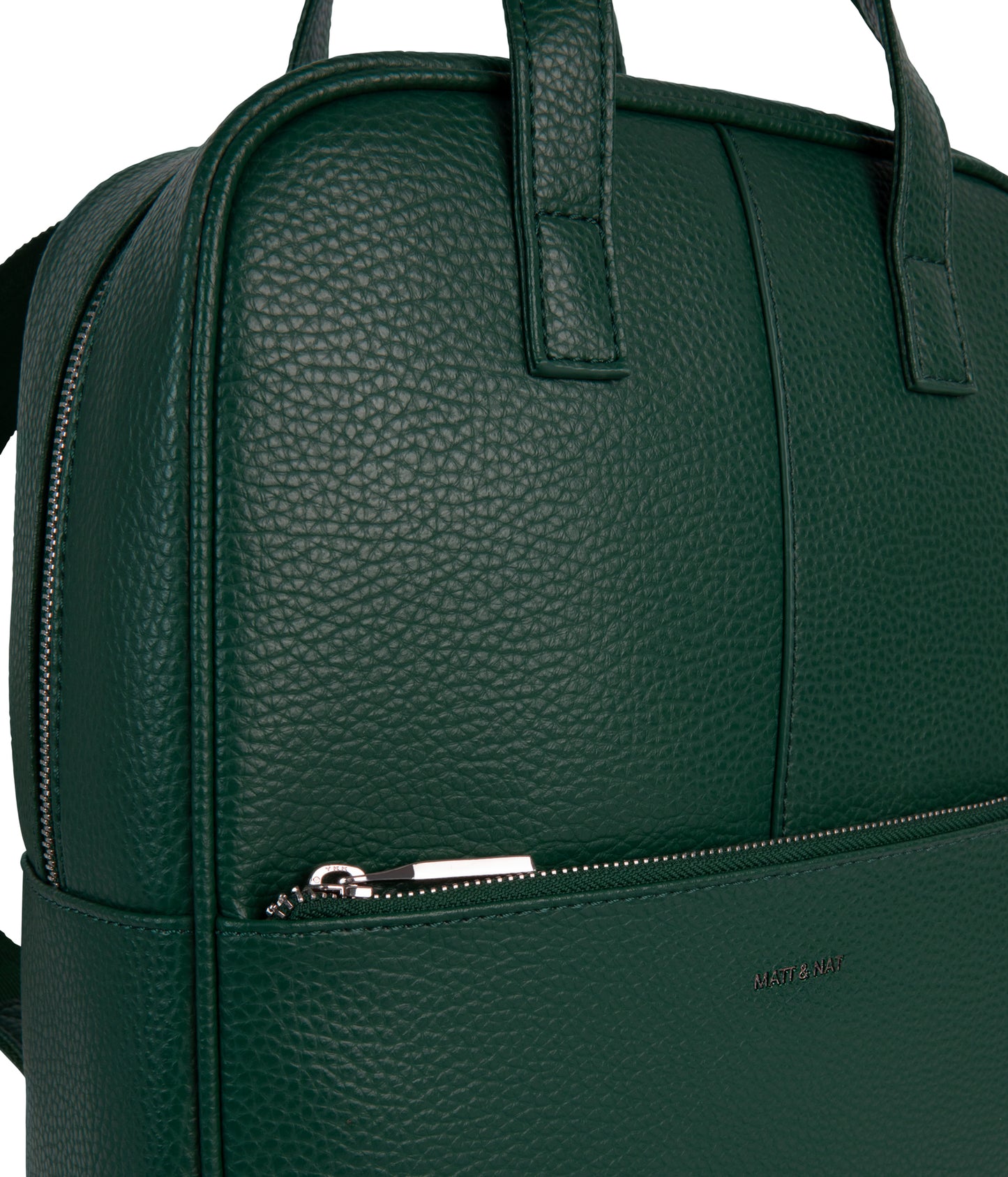 THEBE Vegan Backpack - Purity | Color: Green - variant::empress