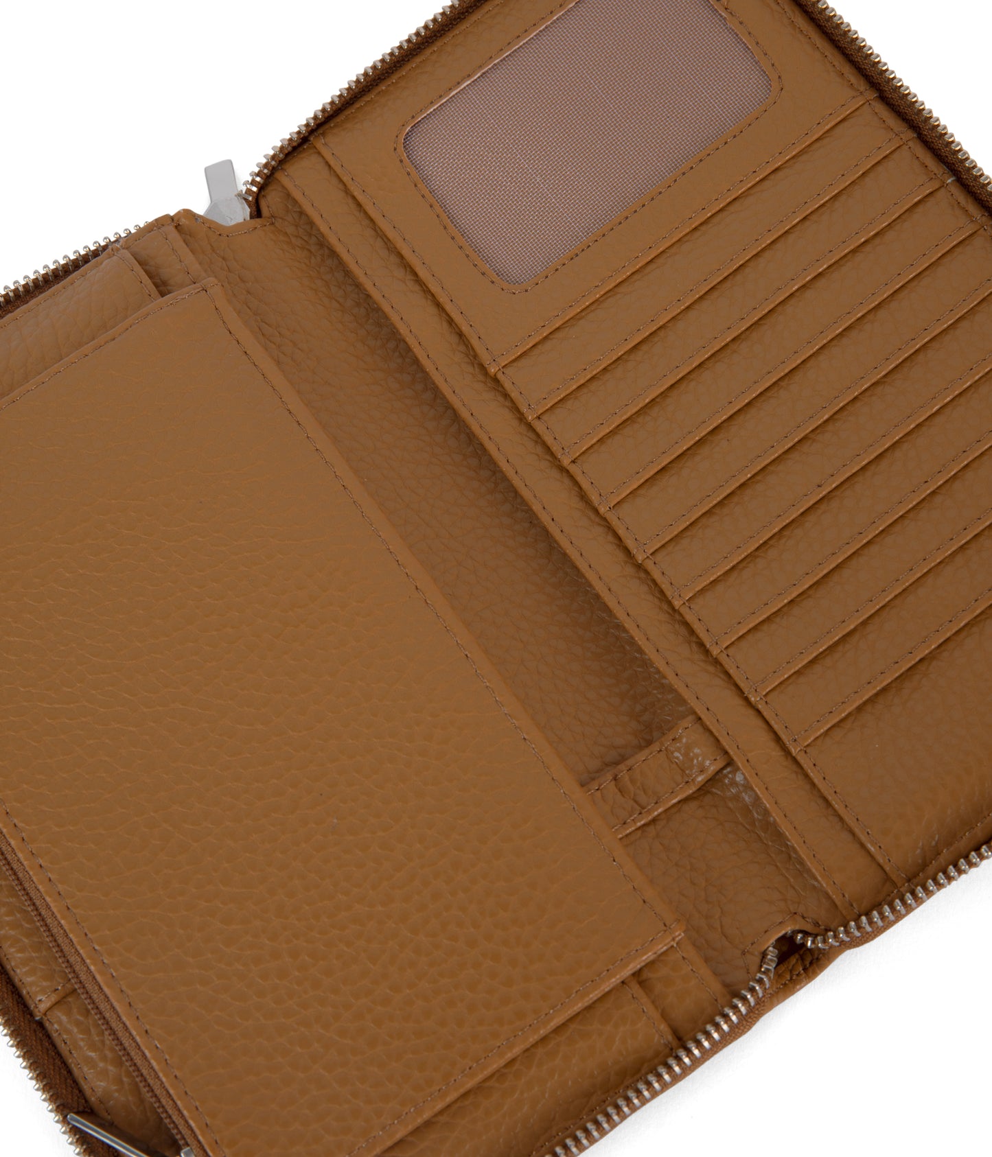 TRIP Vegan Travel Wallet - Purity | Color: Tan, Brown - variant::amber