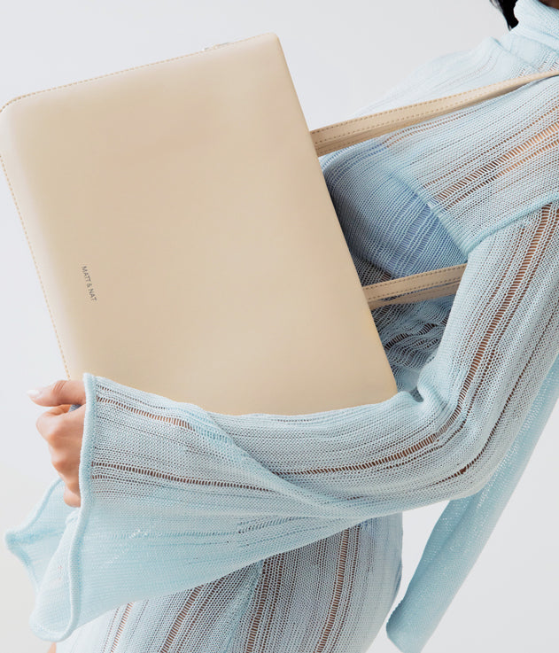 MAIA Vegan Tote Bag - UPPEAL™ | Color: Beige - variant::organic