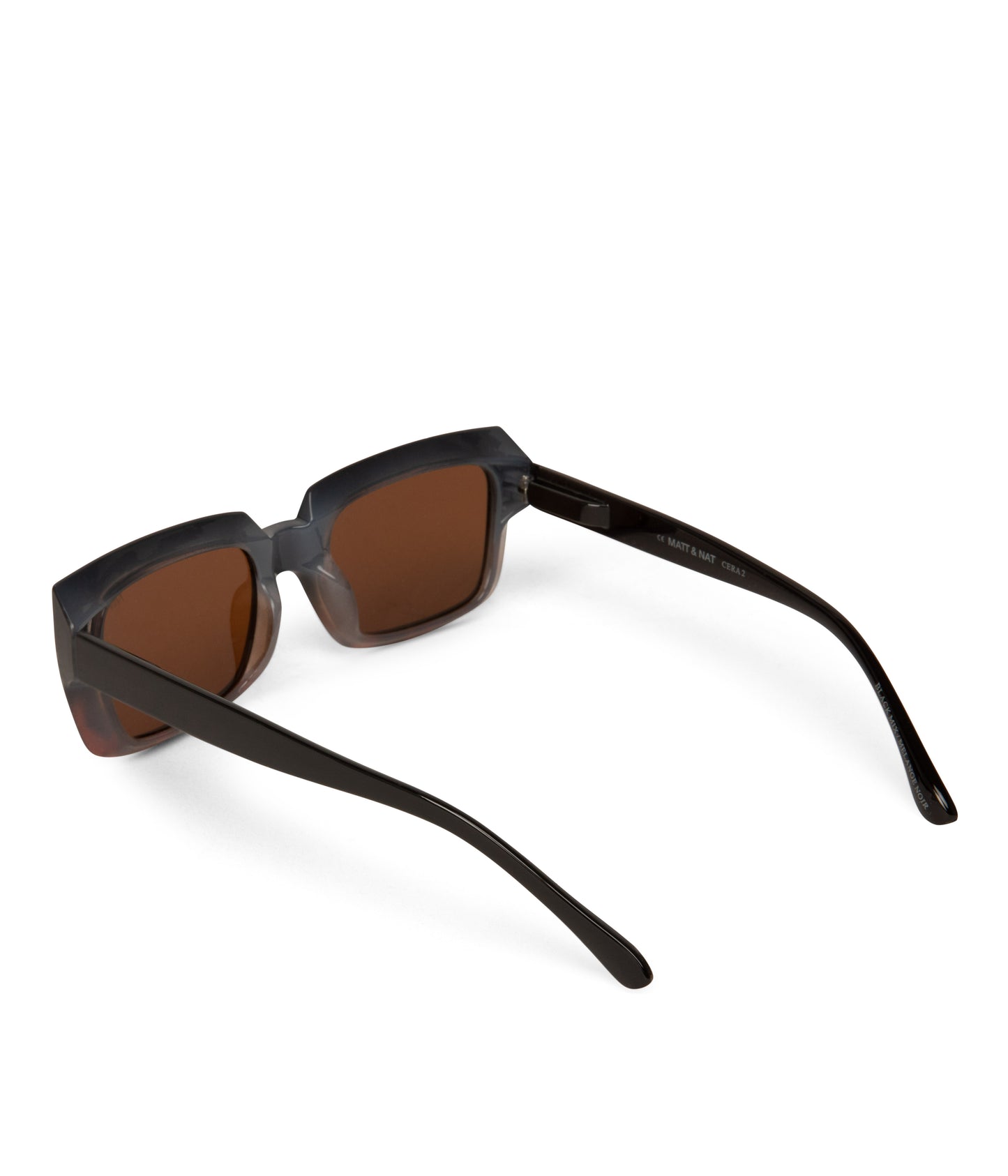 CERA-2 Recycled Rectangle Sunglasses | Color: Black, Grey - variant::black