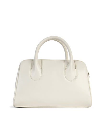 FLORIA Vegan Satchel - Theme | Color: White - variant::snowberry