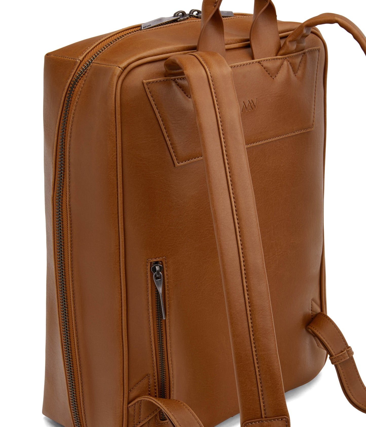 BREMEN Vegan Backpack - Vintage | Color: Brown - variant::chili