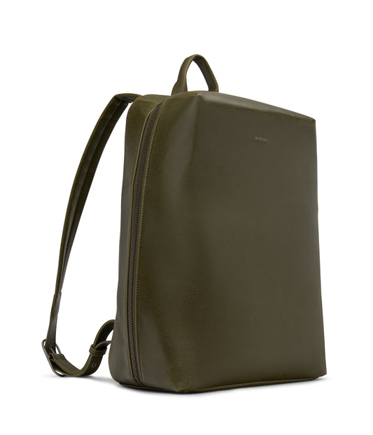 BREMEN Vegan Backpack - Vintage | Color: Green - variant::olive