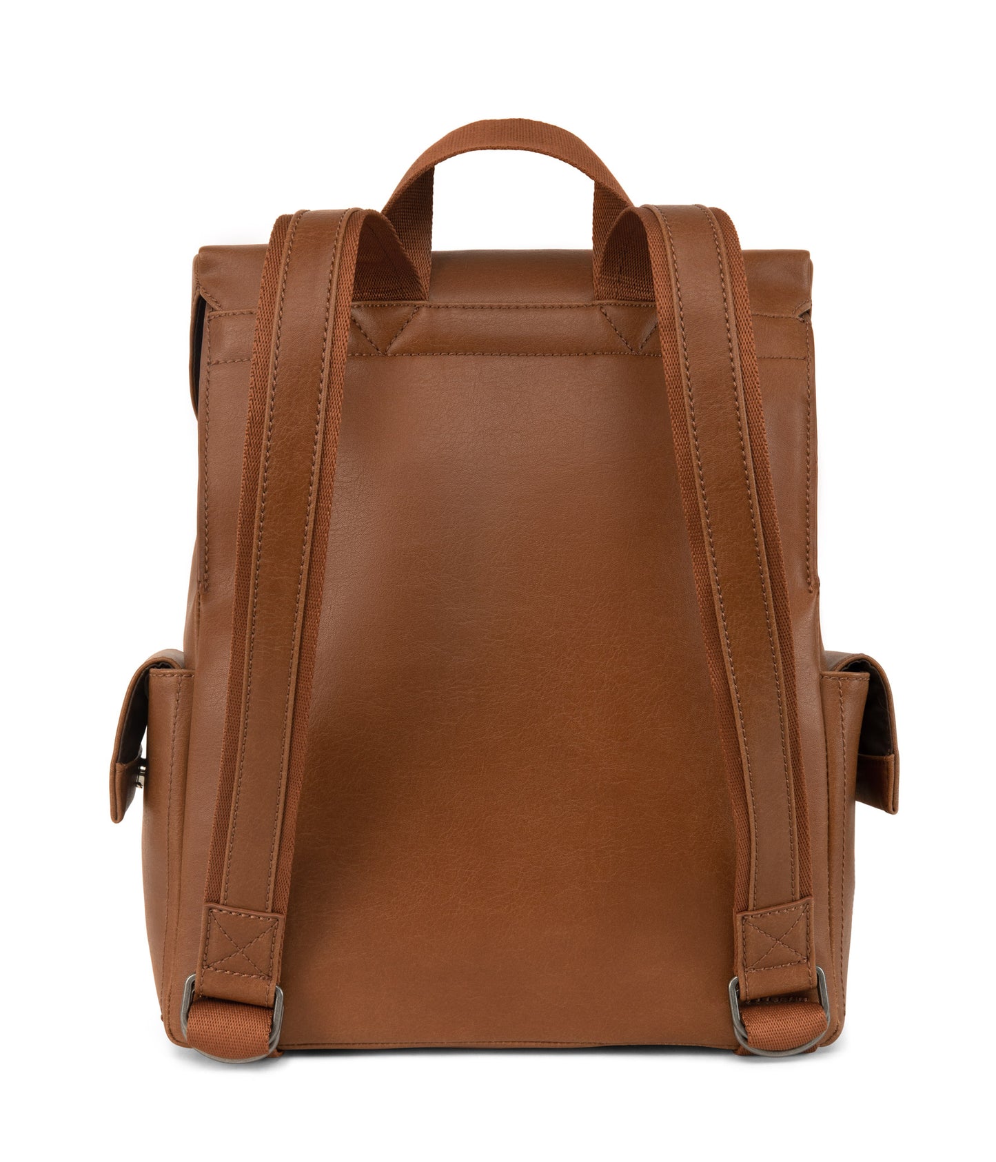 MIKAL Vegan Backpack - Vintage | Color: Brown - variant::chili