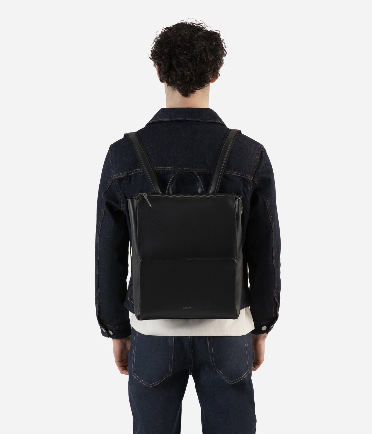 EVE Vegan Backpack - Vintage | Color: Black - variant::black