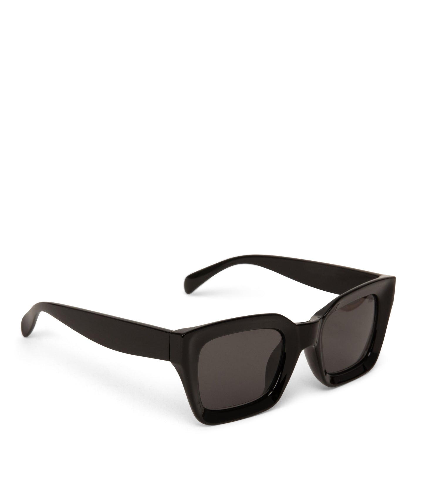 CERA-2 Recycled Rectangle Sunglasses | Color: Black & Grey - variant::blkgry