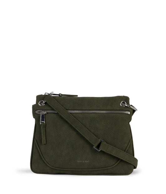 BRITT Vegan Crossbody Bag – Solstice | Color: Juniper - variant::juniper