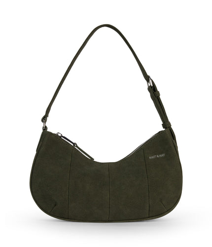 MARI Vegan Shoulder Bag – Solstice | Color: Juniper - variant::juniper