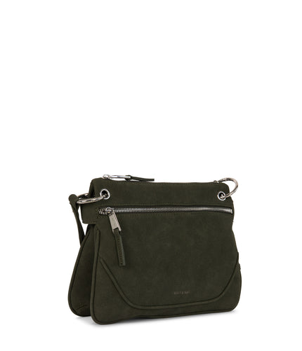 BRITT Vegan Crossbody Bag – Solstice | Color: Juniper - variant::juniper