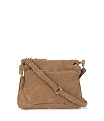 BRITT Vegan Crossbody Bag – Solstice | Color: Latte - variant::latte