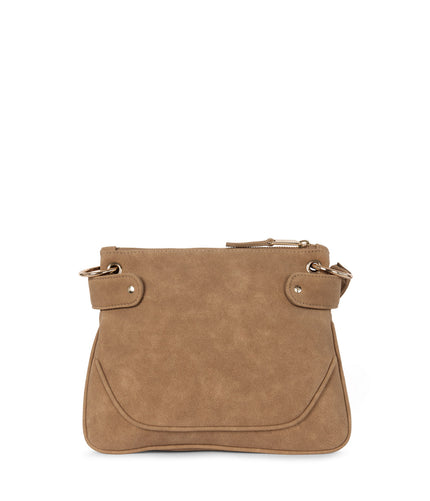 BRITT Vegan Crossbody Bag – Solstice | Color: Latte - variant::latte
