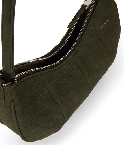 MARI Vegan Shoulder Bag – Solstice | Color: Juniper - variant::juniper