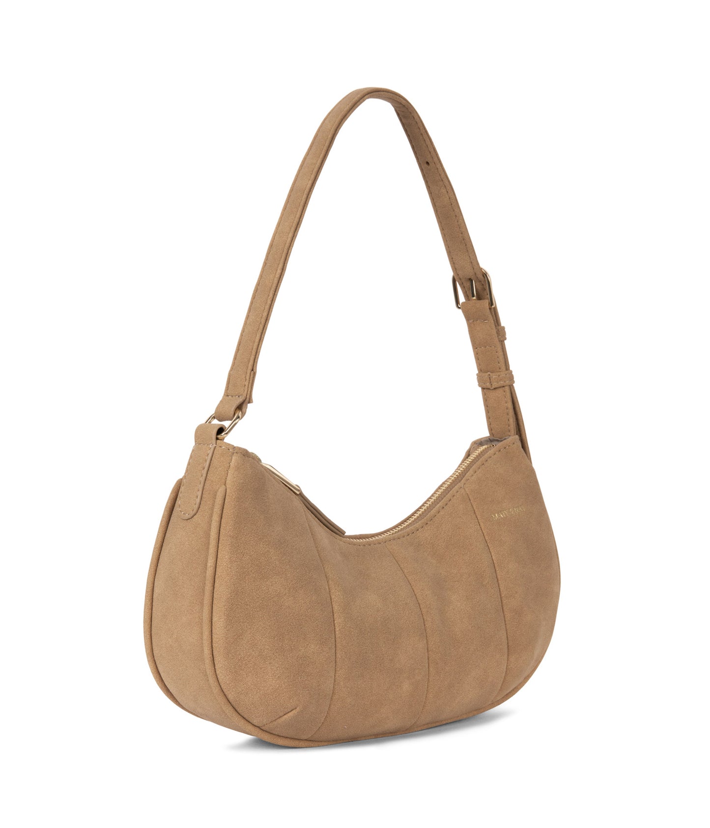 MARI Vegan Shoulder Bag – Solstice | Color: Latte - variant::latte