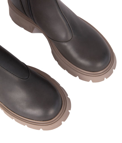 AZIO Women's Vegan Ankle Boots | Color: Brown - variant::brown