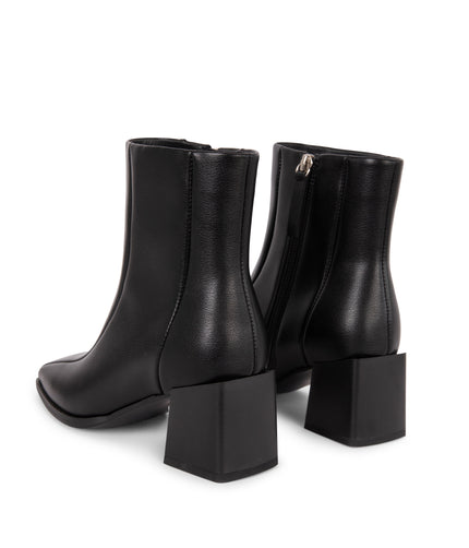 LYU Women's Vega Heeled Boots | Color: Black - variant::black