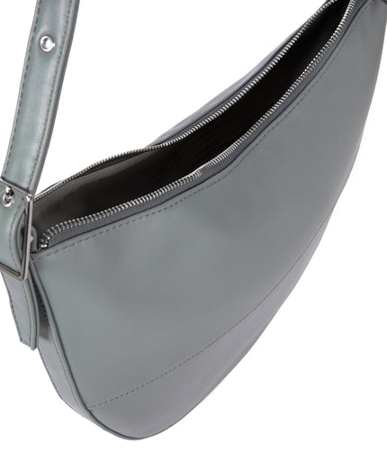 ESTHER Vegan Hobo Bag - Forum | Color: Grey - variant::dolphin
